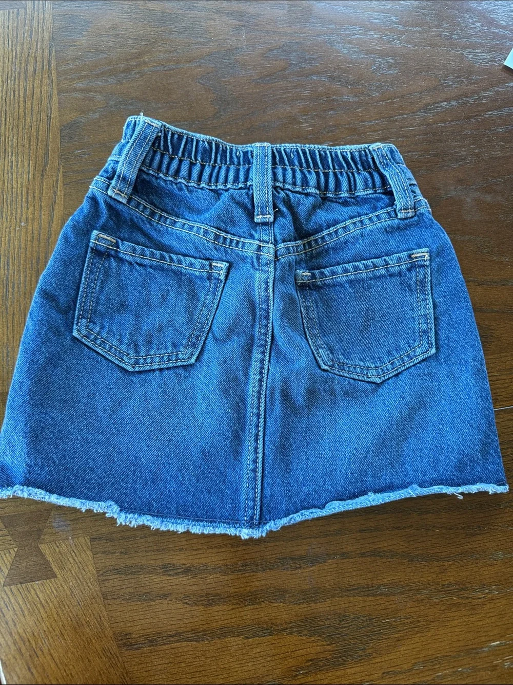 Old Navy Girls' Medium Blue Denim Mini Skirt